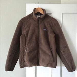 Patagonia Vintage Brown Fleece Jacket